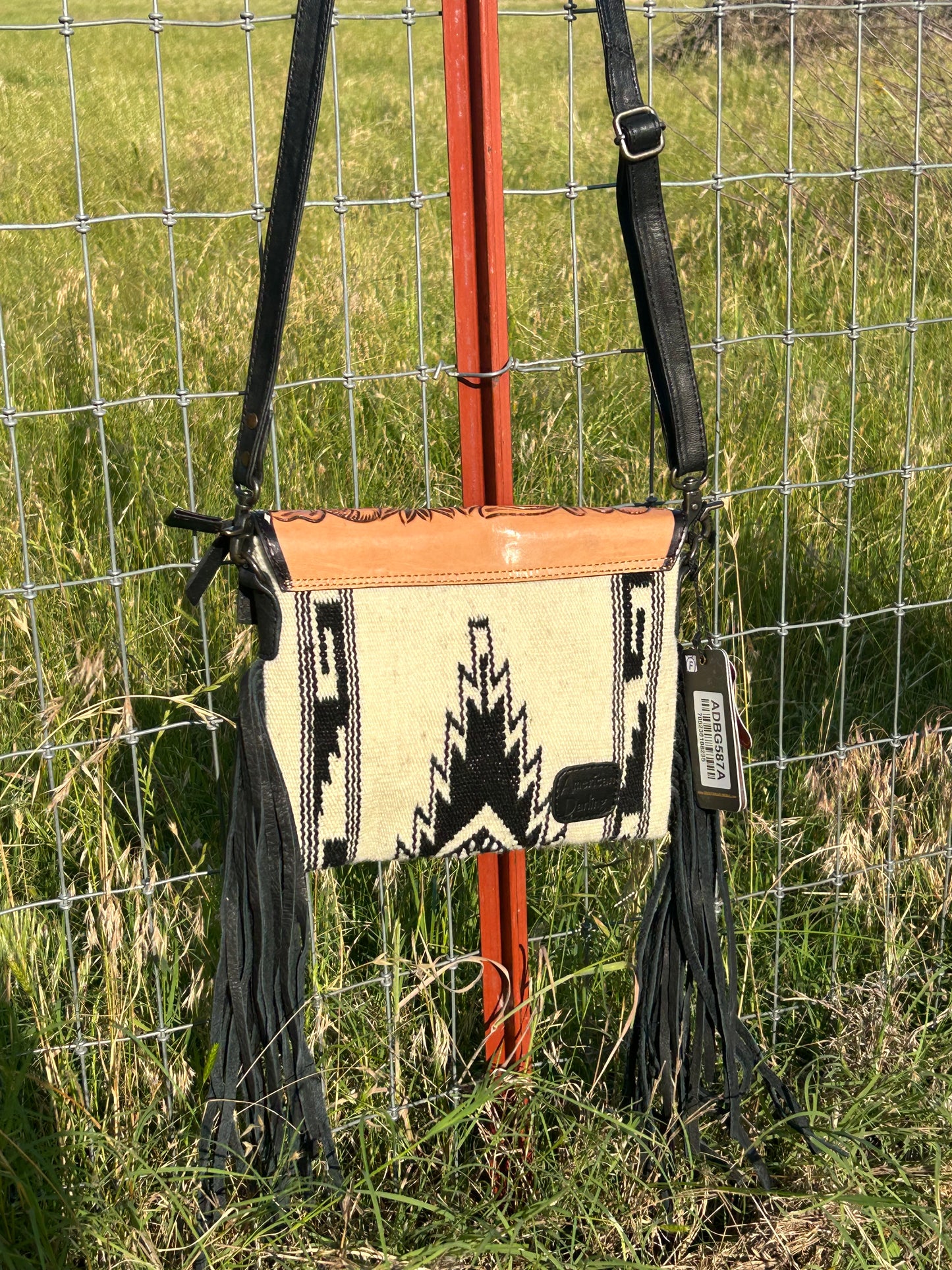 American Darling Aztec Fringe purse
