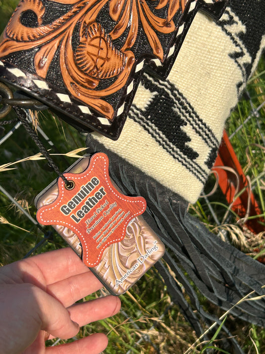 American Darling Aztec Fringe purse