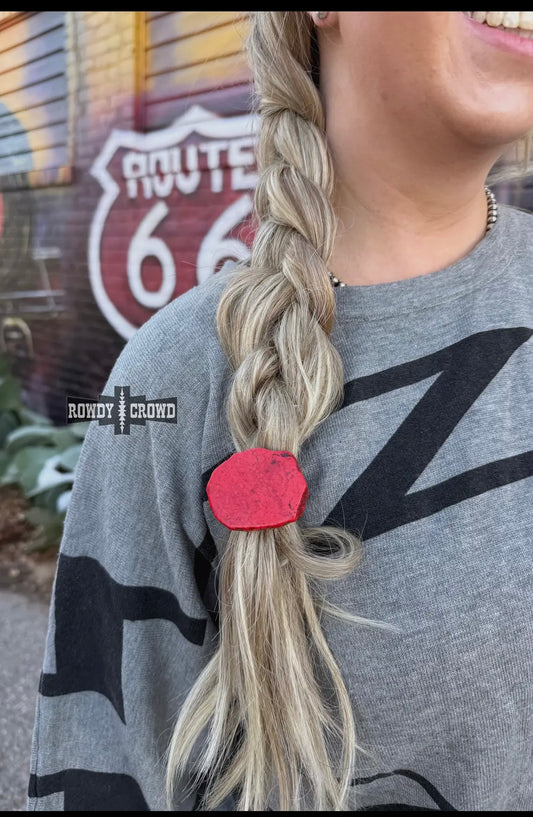 Rock Ponytail Holder