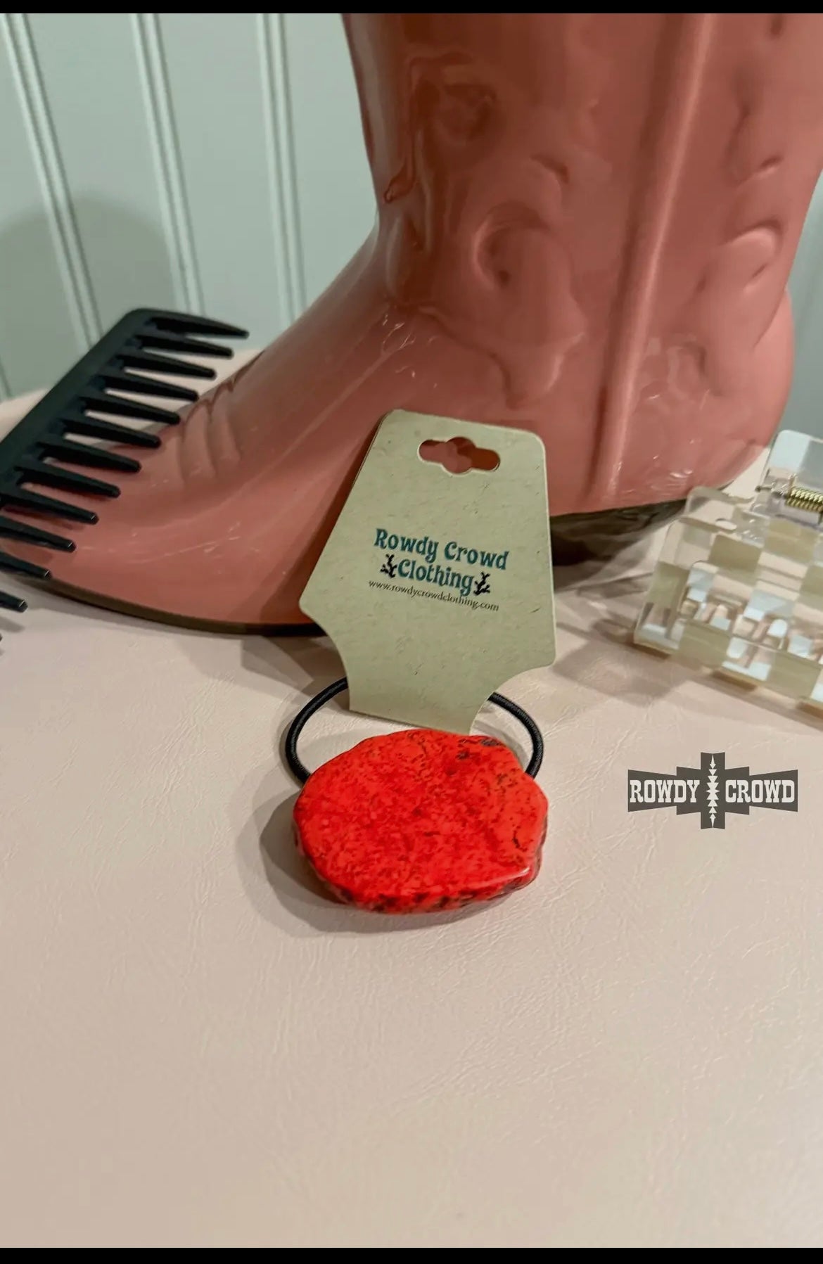 Rock Ponytail Holder