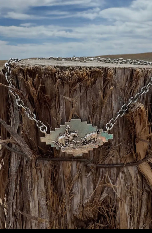 Sterling Kreek Cutting Up Necklace
